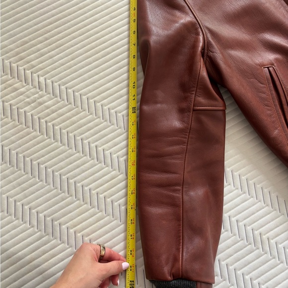 Taylor Stitch leather bomber jacket - Picture 9 of 13